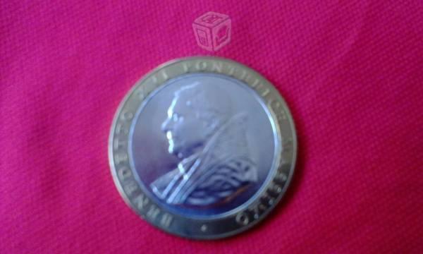 Moneda comenmorativa de el papa Benedicto XVI