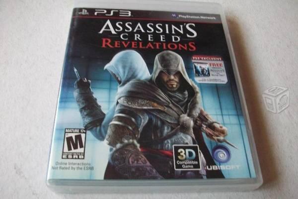 Assassins Creed Revelations de PS3 muy cuidado