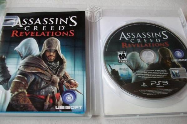 Assassins Creed Revelations de PS3 muy cuidado