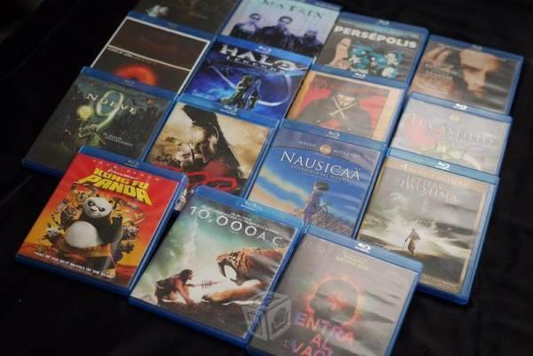 Lote de discos bluray