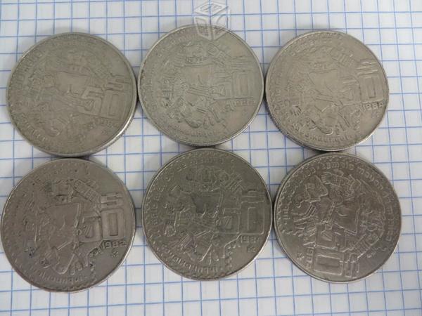 Moneda Antigua De 50 Pesos
