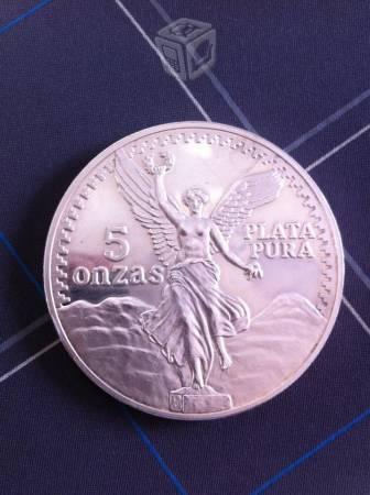 5 OZ plata pura