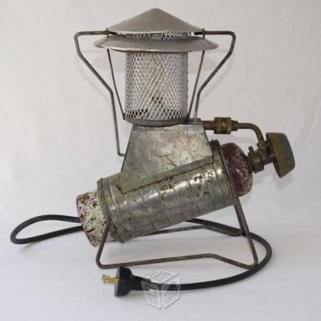 Lámpara Vintage Antigua de Gas convertida en eléct
