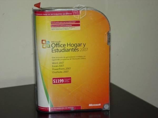 Cd De Microsoft Office Hogar Y Estudiantes 2007