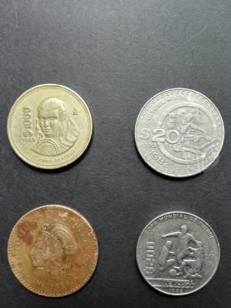 Monedas antiguas de mexico