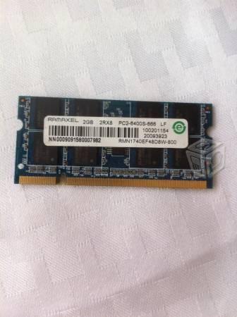 Memoria RAM laptop 2gb ddr2