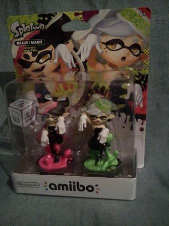 Squi Sisters Amiibo