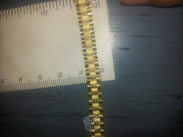 Esclava de oro de 14k