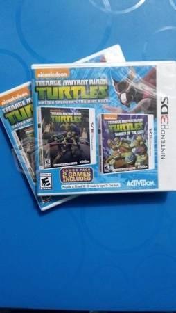 NINTENDO 3DS Nuevo Tortugas Ninja 2 en 1