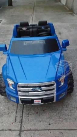 Camioneta F150 ford electrica color azul