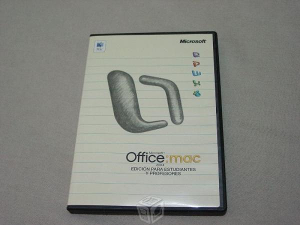 Cd Microsoft Office: Mac 2004 Edición Estudiantes