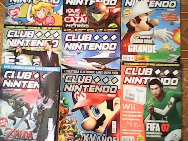 Revistas club nintendo,atomix y kof