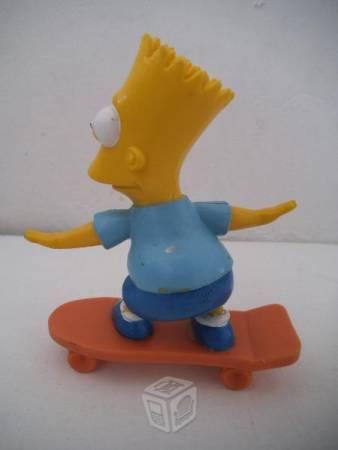 Bart En Patineta Los Simpsons Vintage