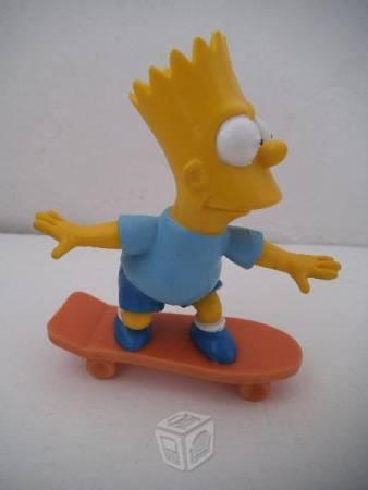 Bart En Patineta Los Simpsons Vintage