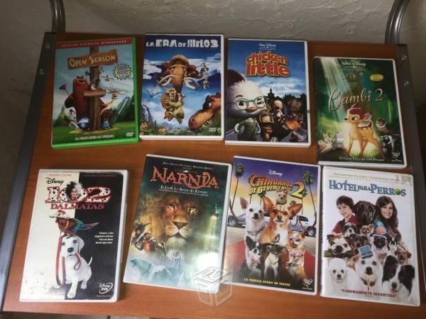 Varias películas para niños