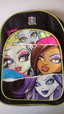 Back pack juvenil para señorita de Monster High