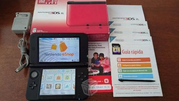Nintendo 3DS XL con Accesorios al 100%