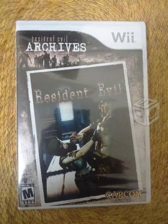 Resident evil archives NUEVO para el wii