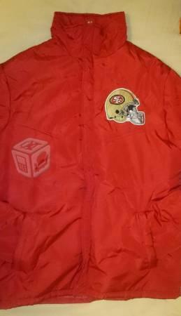 Chamarra impermeable nfl 49ers