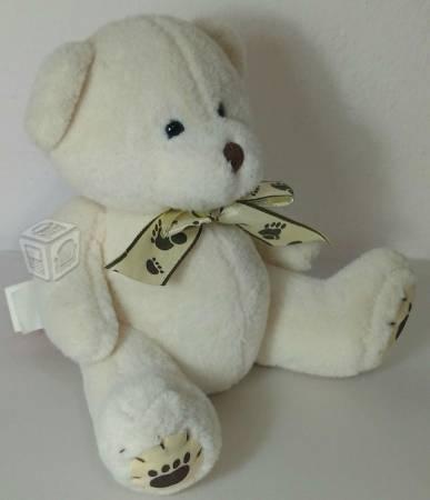 Peluche de Oso Beige con moñito