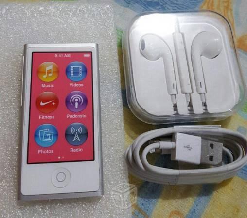 iPod nano 7g de 6gb silver completamente nuevo