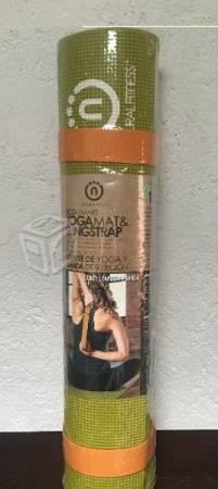 Mat De Yoga Profesional 5mm natural Fitness NUEVO