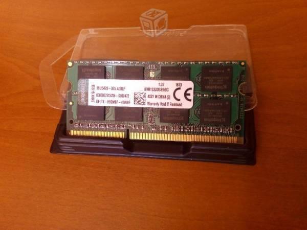 Memoria RAM 8GB KINGTON SO dimm