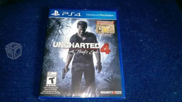 Uncharted 4 sellado