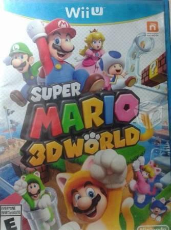 Super Mario 3D world WiiU