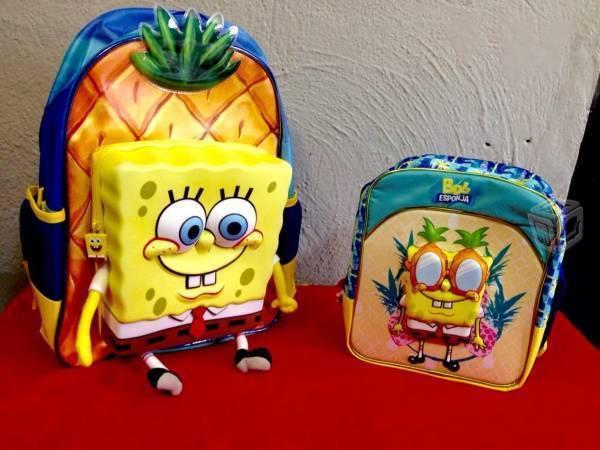 Mochila y Lonchera Bob Esponja