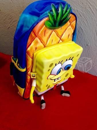 Mochila y Lonchera Bob Esponja