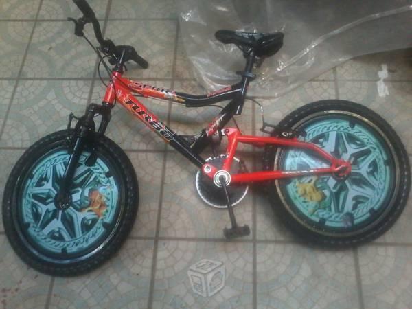 Bicicleta turbo en condiciones