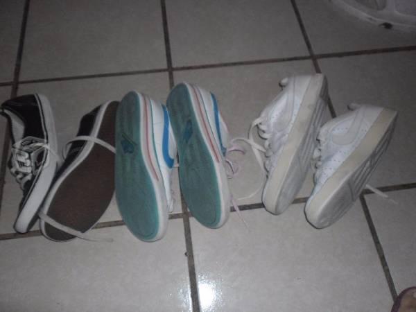3 pares de tenis