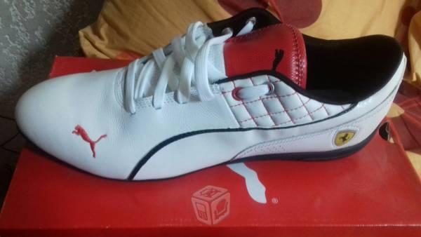 Tenis puma ferrari blancos