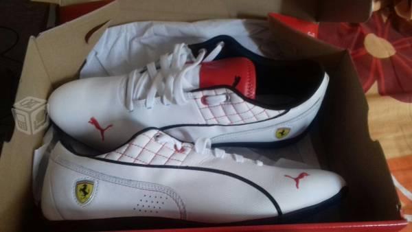 Tenis puma ferrari blancos