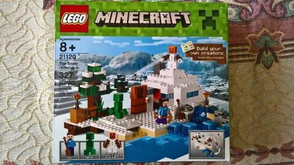 LEGO Minecraft La Guarida de Nieve 327 Pzs de 327