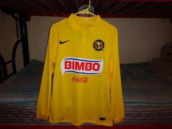 Playera del America nike manga larga talla m