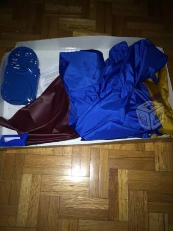 Traje de Superman inflarle con ventilador
