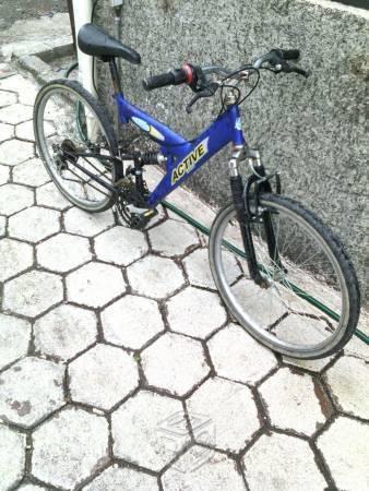 Bicicleta r24 doble suspencion