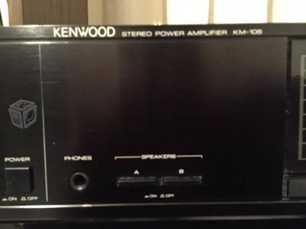 Amplificador kenwood poder 150 whats x canal