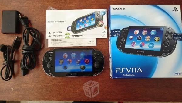PS Vita con Caja y Accesorios