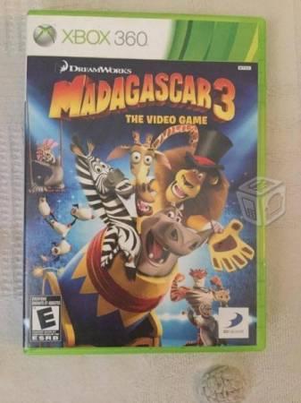 Madagascar 3 xbox videojuego 360