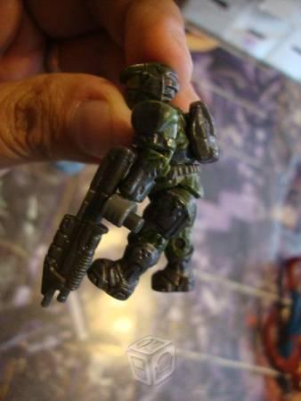 Megabloks Halo Spartan verde con Mochila