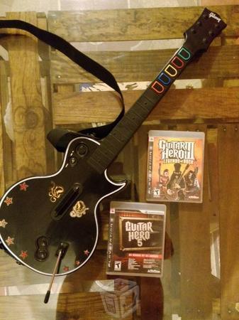 Kit de Guitarra Hero y 2 Guitar Hero