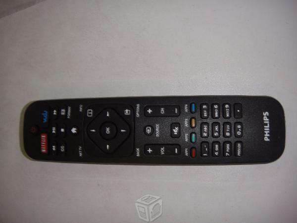 Control Remoto Pantalla Philips Boton Netflix vudu