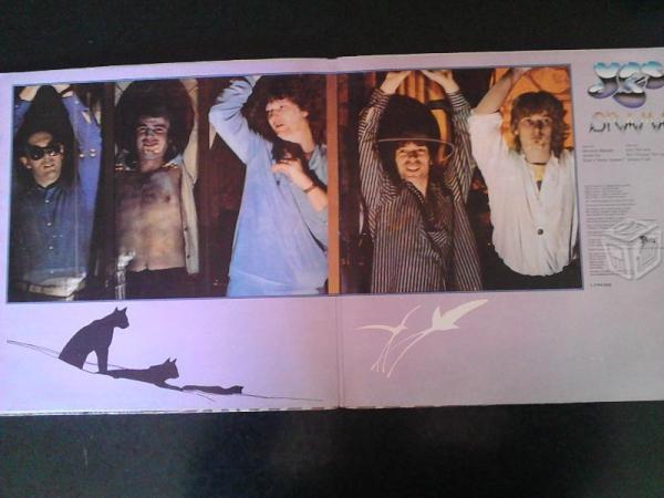 Disco LP de Colección Drama de Yes 1980