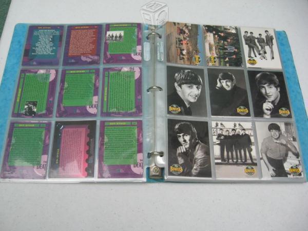 219 tarjetas THE BEATLES COLLECTION, River Group