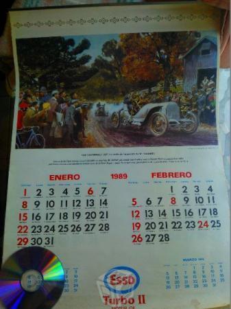 Calendario de esso 1989