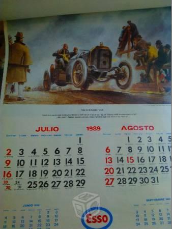 Calendario de esso 1989