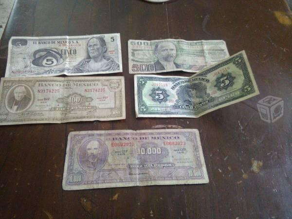 Billetes clásicos Mexicanos